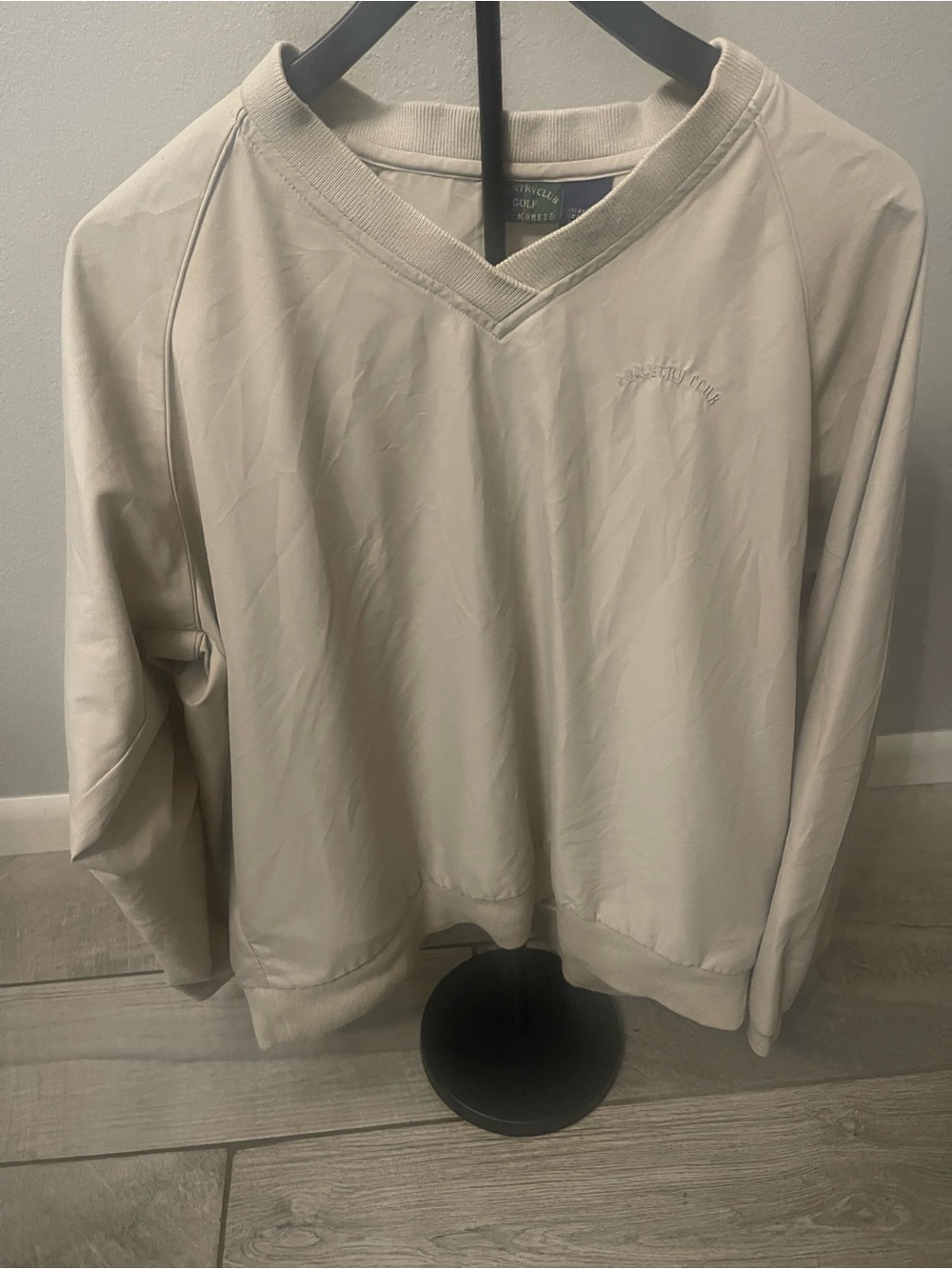 Vintage 90s golf pullover country club, koret large